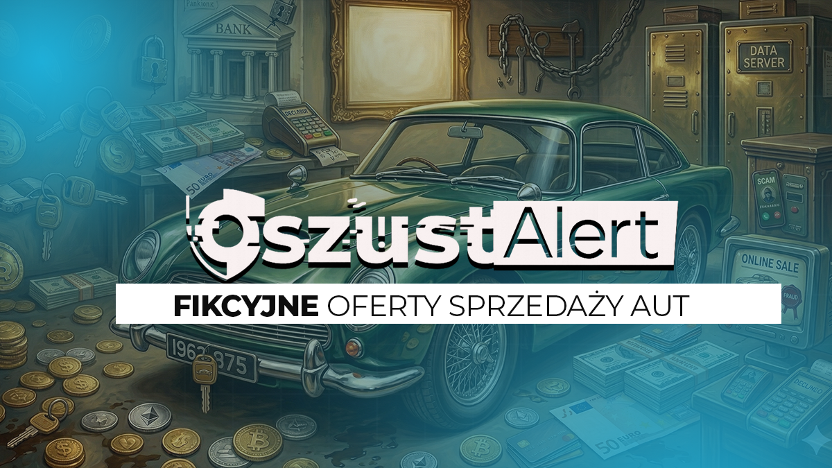Fikcyjne oferty sprzedaży aut i oszustwa na pracownika banku