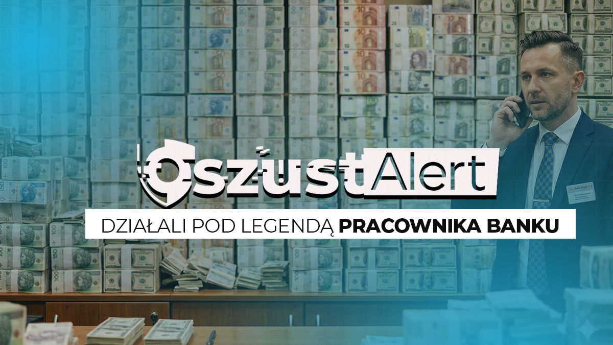Działali pod legendą pracownika banku - 60 osób z zarzutami
